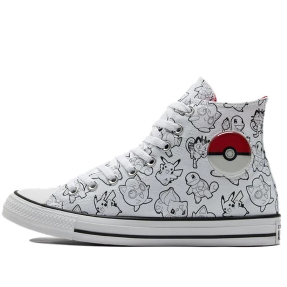 CONVERSE POKEMON X CHUCK TAYLOR ALL STAR HIGH 'POKE BALL'